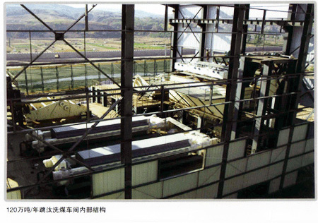120万吨/年跳汰洗煤车间内部结构