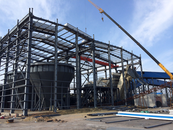 陕西神木县腾远洗煤厂全景